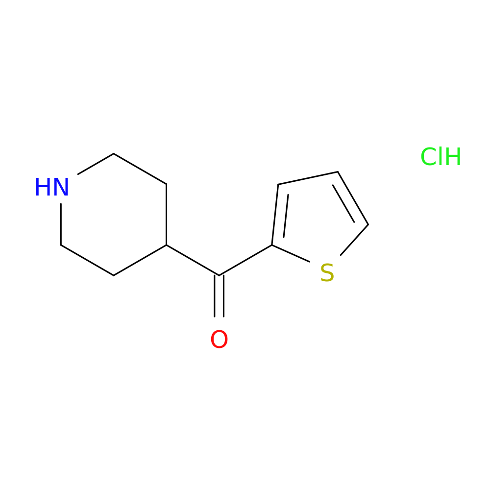 Piperidin-4-yl(thiophen-2-yl)methanone hydrochloride