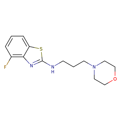 4-Fluoro-N-(3-morpholin-4-ylpropyl)-1,3-benzothiazol-2-amine