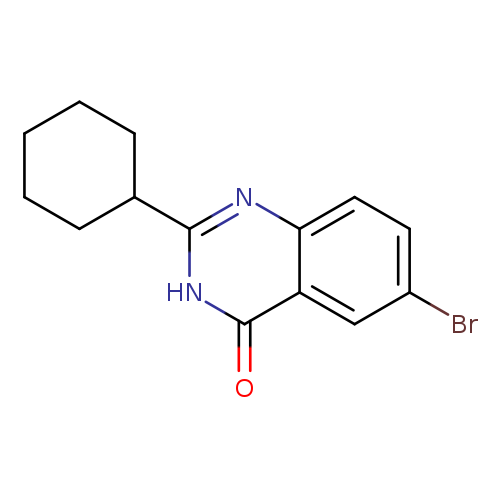 6-Bromo-2-cyclohexylquinazolin-4(3H)-one