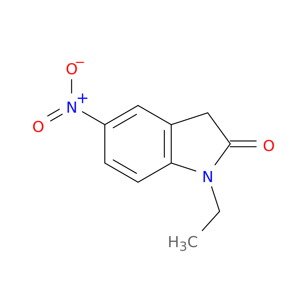 1-ethyl-5-nitro-2,3-dihydro-1H-indol-2-one