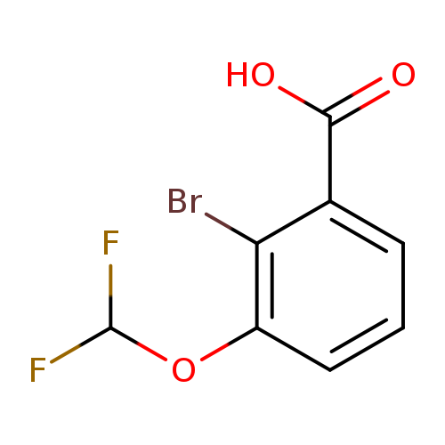 2-bromo-3-(difluoromethoxy)benzoic acid
