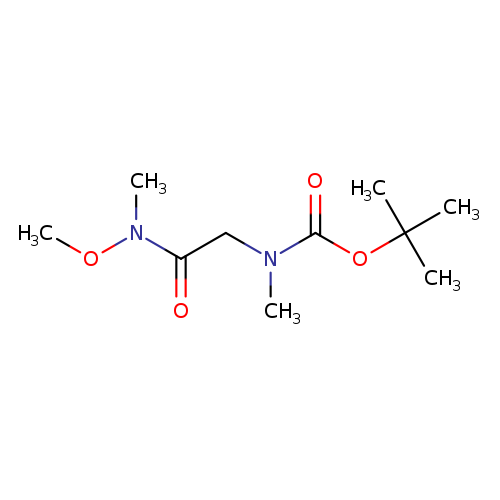 tert-butyl n-{[methoxy(methyl)carbamoyl]methyl}-n-methylcarbamate