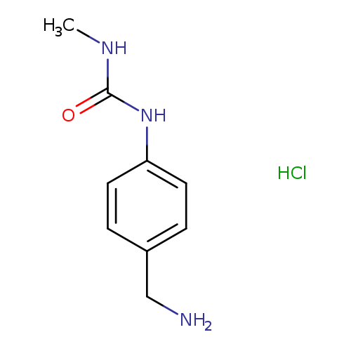 1-[4-(aminomethyl)phenyl]-3-methylureahydrochloride
