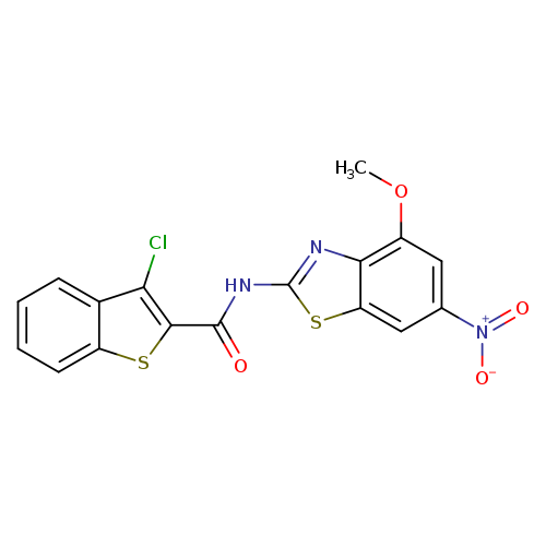 3-chloro-N-(4-methoxy-6-nitro-1,3-benzothiazol-2-yl)-1-benzothiophene-2-carboxamide