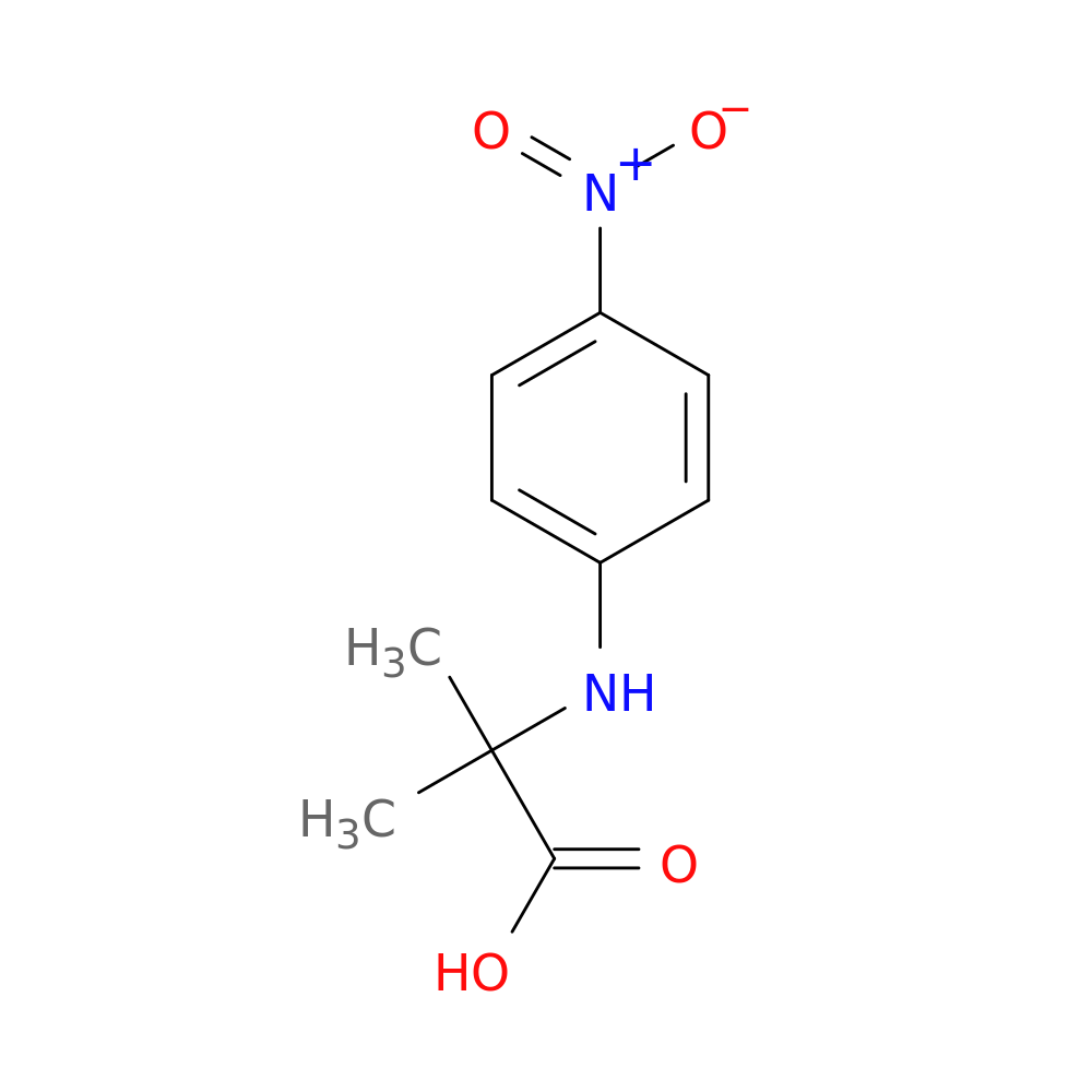 2-methyl-2-[(4-nitrophenyl)amino]propanoic acid