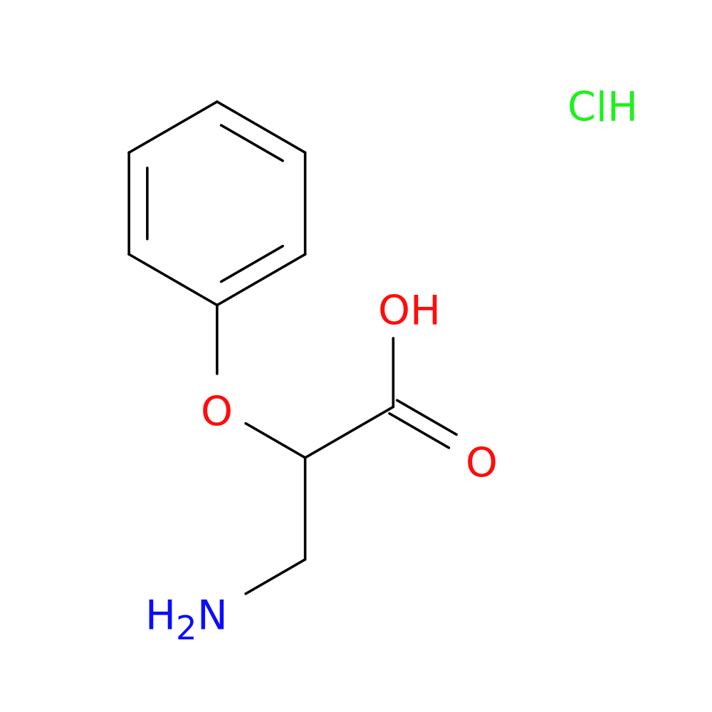 3-Amino-2-phenoxypropanoic acid hydrochloride