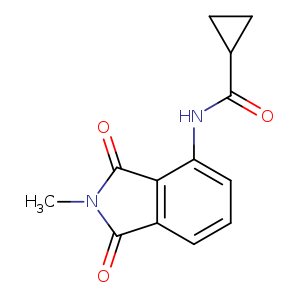 N-(2-methyl-1,3-dioxo-2,3-dihydro-1H-isoindol-4-yl)cyclopropanecarboxamide