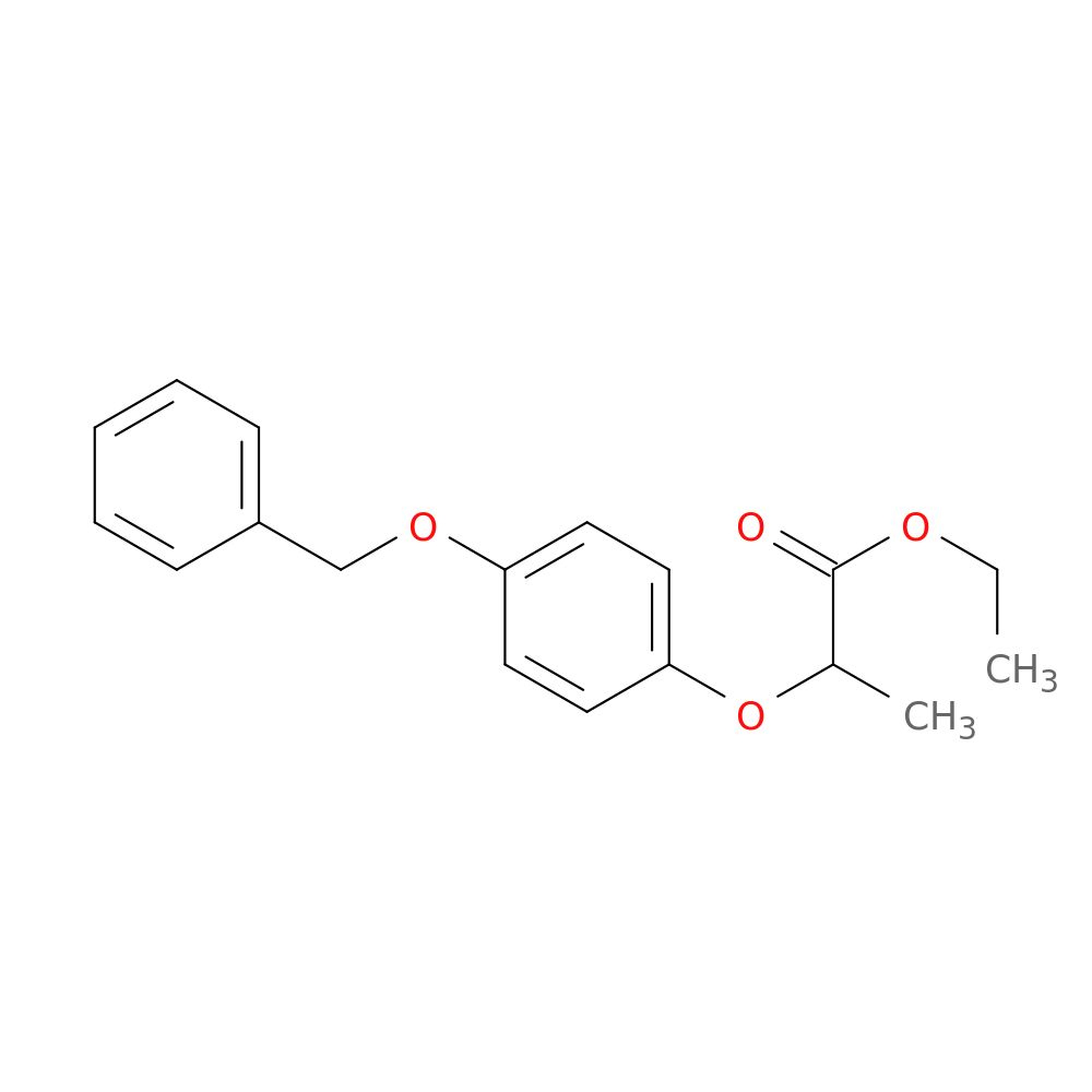 Ethyl 2-(4-(benzyloxy)phenoxy)propanoate