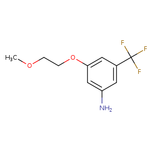 3-(2-Methoxyethoxy)-5-(trifluoromethyl)aniline