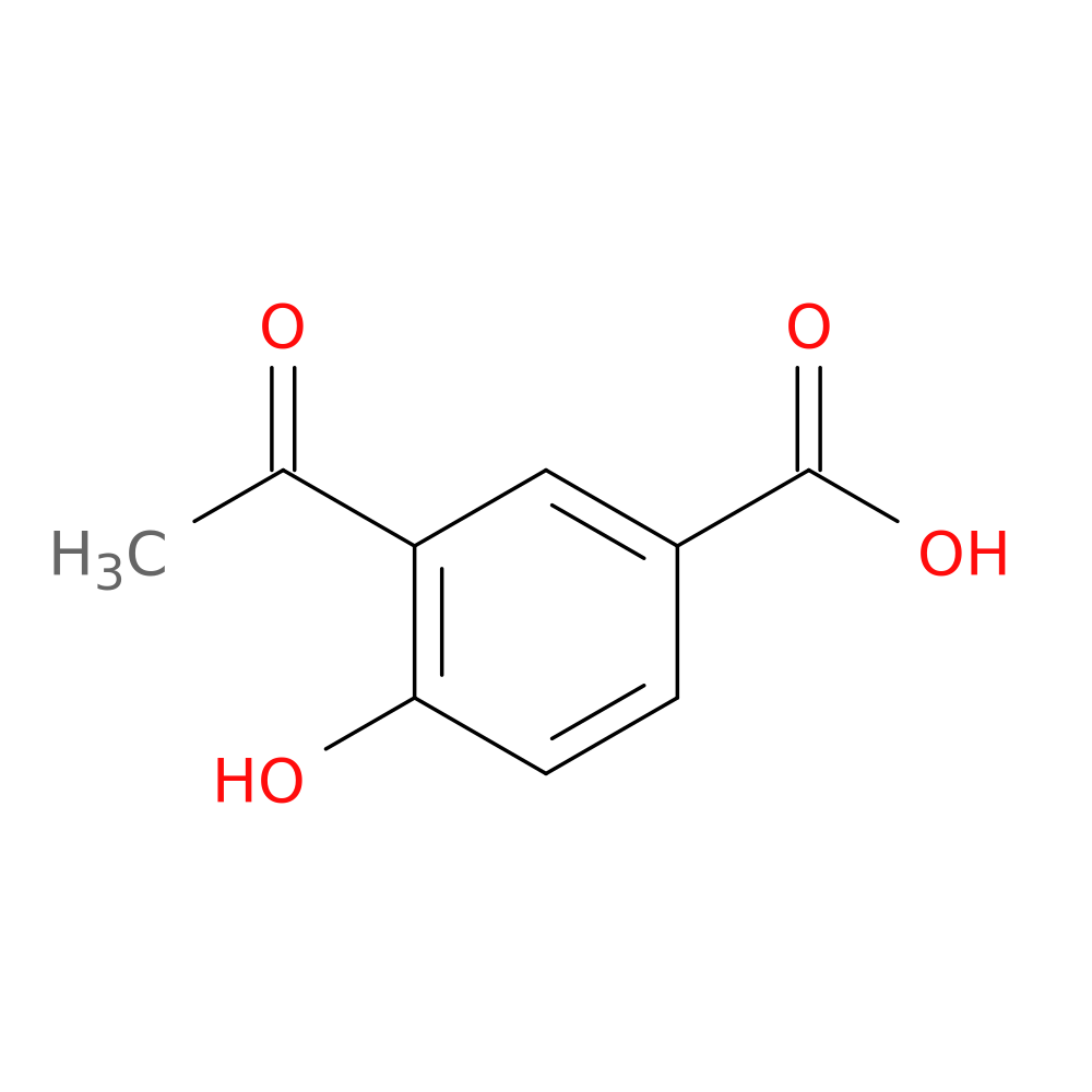 3-Acetyl-4-hydroxybenzoic acid