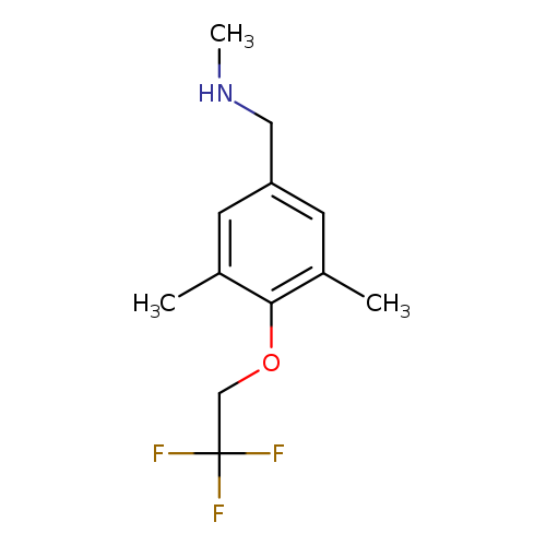 {[3,5-dimethyl-4-(2,2,2-trifluoroethoxy)phenyl]methyl}(methyl)amine