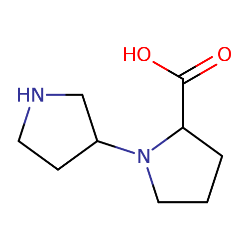 1-(pyrrolidin-3-yl)pyrrolidine-2-carboxylic acid
