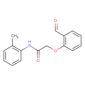 2-(2-formylphenoxy)-N-(2-methylphenyl)acetamide