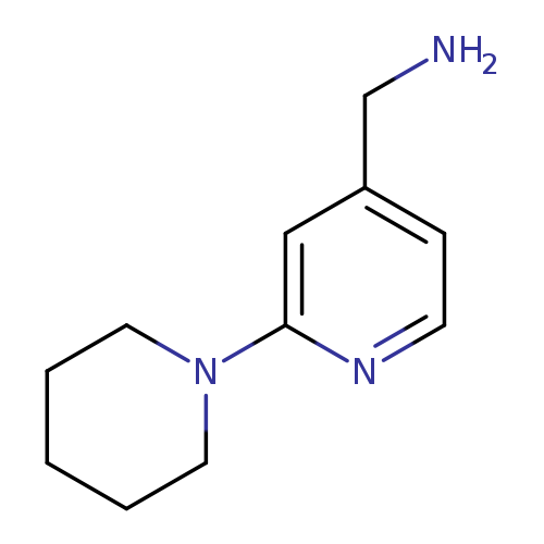 4-Pyridinemethanamine,2-(1-piperidinyl)-