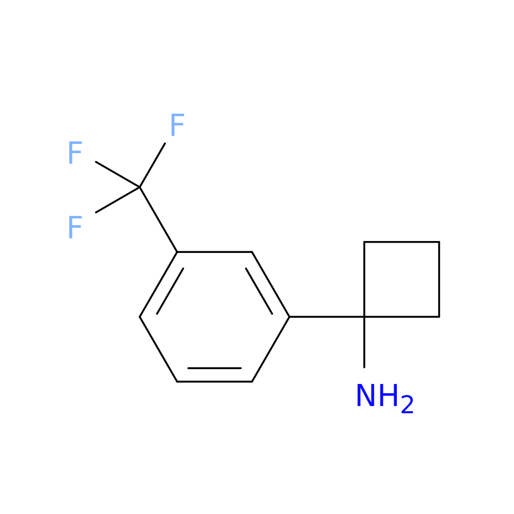 1-[3-(trifluoromethyl)phenyl]cyclobutan-1-amine