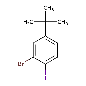 3-Bromo-4-iodo-tert-butylbenzene