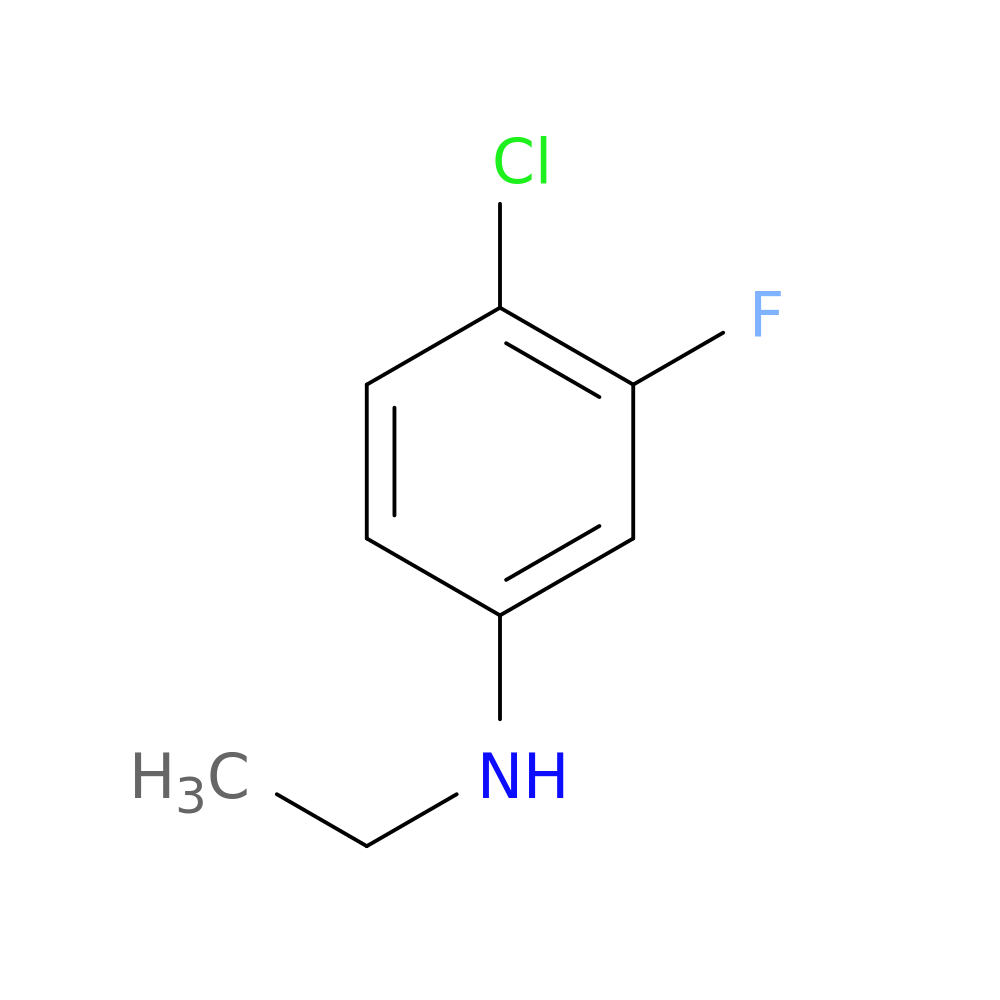 4-chloro-N-ethyl-3-fluoroaniline