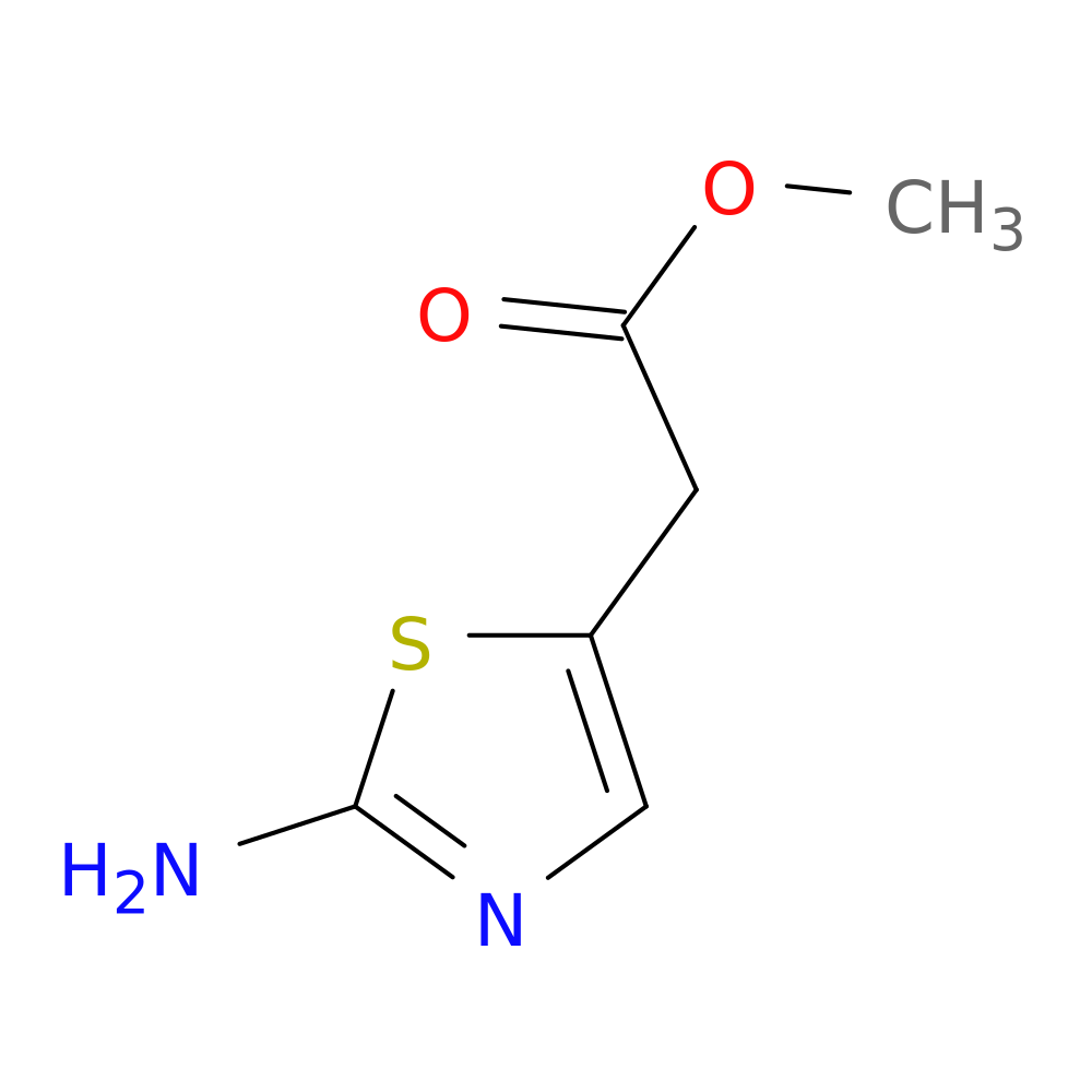Methyl 2-(2-aminothiazol-5-yl)acetate