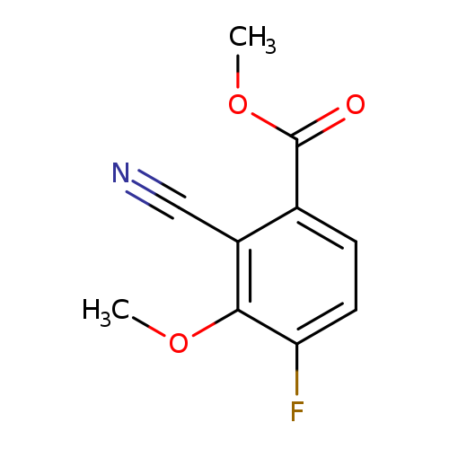 methyl2-cyano-4-fluoro-3-methoxybenzoate