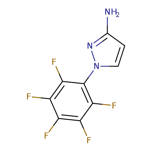 1-(pentafluorophenyl)-1H-pyrazol-3-amine