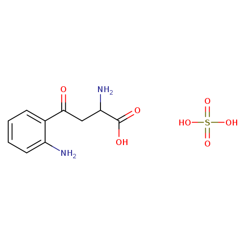 2-Amino-4-(2-aminophenyl)-4-oxobutanoic acid compound with sulfuric acid (1:1)