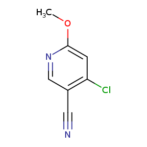 3-Pyridinecarbonitrile, 4-chloro-6-methoxy-