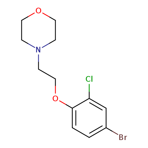 4-(2-(4-broMo-2-chlorophenoxy)ethyl)Morpholine
