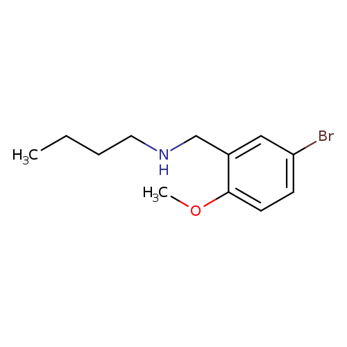 [(5-bromo-2-methoxyphenyl)methyl](butyl)amine
