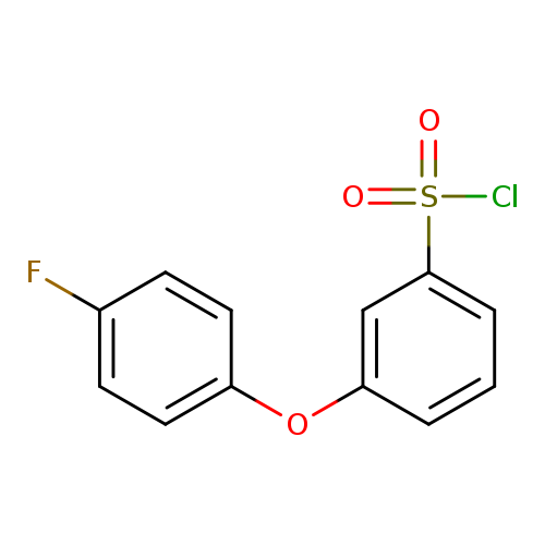 [3-(4-Fluorophenoxy)phenyl]sulfonyl chloride