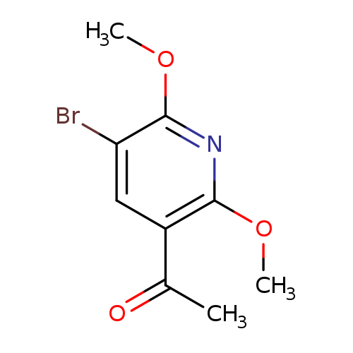 1-(5-Bromo-2,6-dimethoxypyridin-3-yl)ethanone