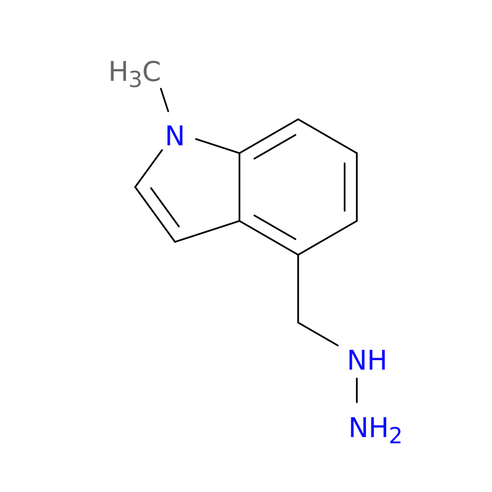 (1-Methyl-1H-indol-4-ylmethyl)-hydrazine