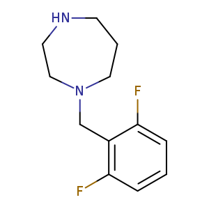 1-[(2,6-difluorophenyl)methyl]-1,4-diazepane