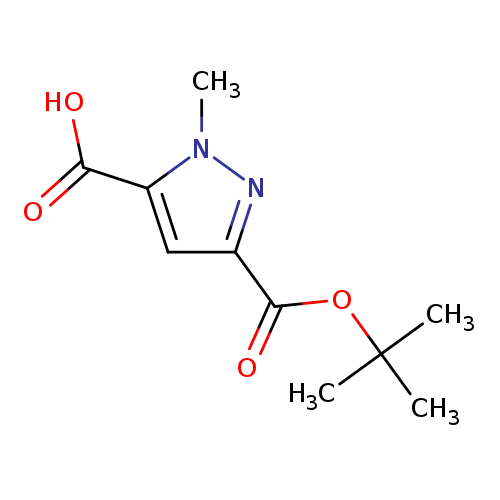 3-[(tert-butoxy)carbonyl]-1-methyl-1H-pyrazole-5-carboxylic acid