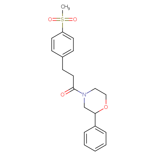 3-(4-methanesulfonylphenyl)-1-(2-phenylmorpholin-4-yl)propan-1-one