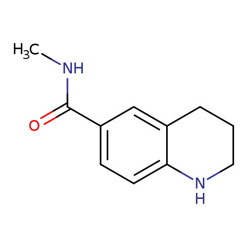 N-methyl-1,2,3,4-tetrahydroquinoline-6-carboxamide
