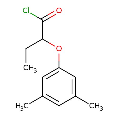 2-(3,5-Dimethylphenoxy)butanoyl chloride