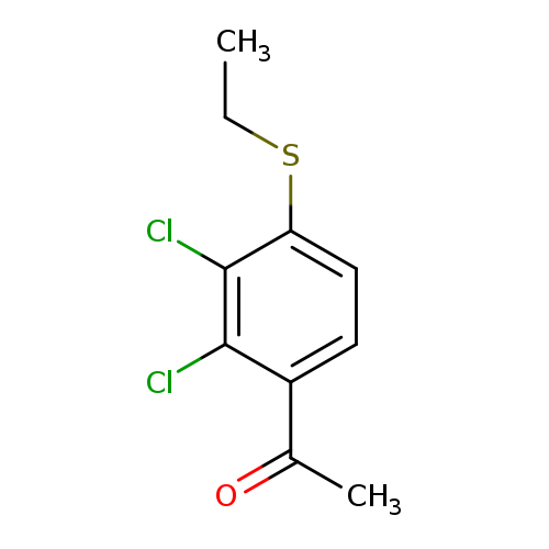 1-(2,3-Dichloro-4-(ethylthio)phenyl)ethanone