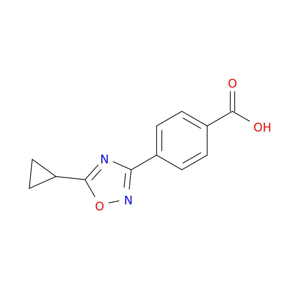 4-(5-Cyclopropyl-1,2,4-Oxadiazol-3-Yl)Benzoic Acid