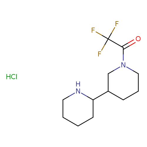 2,2,2-trifluoro-1-[3-(piperidin-2-yl)piperidin-1-yl]ethan-1-one hydrochloride