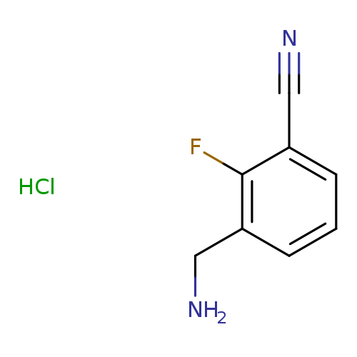 3-(aminomethyl)-2-fluorobenzonitrile hydrochloride