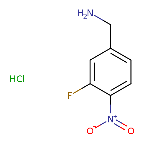 (3-Fluoro-4-nitrophenyl)methanamine hydrochloride