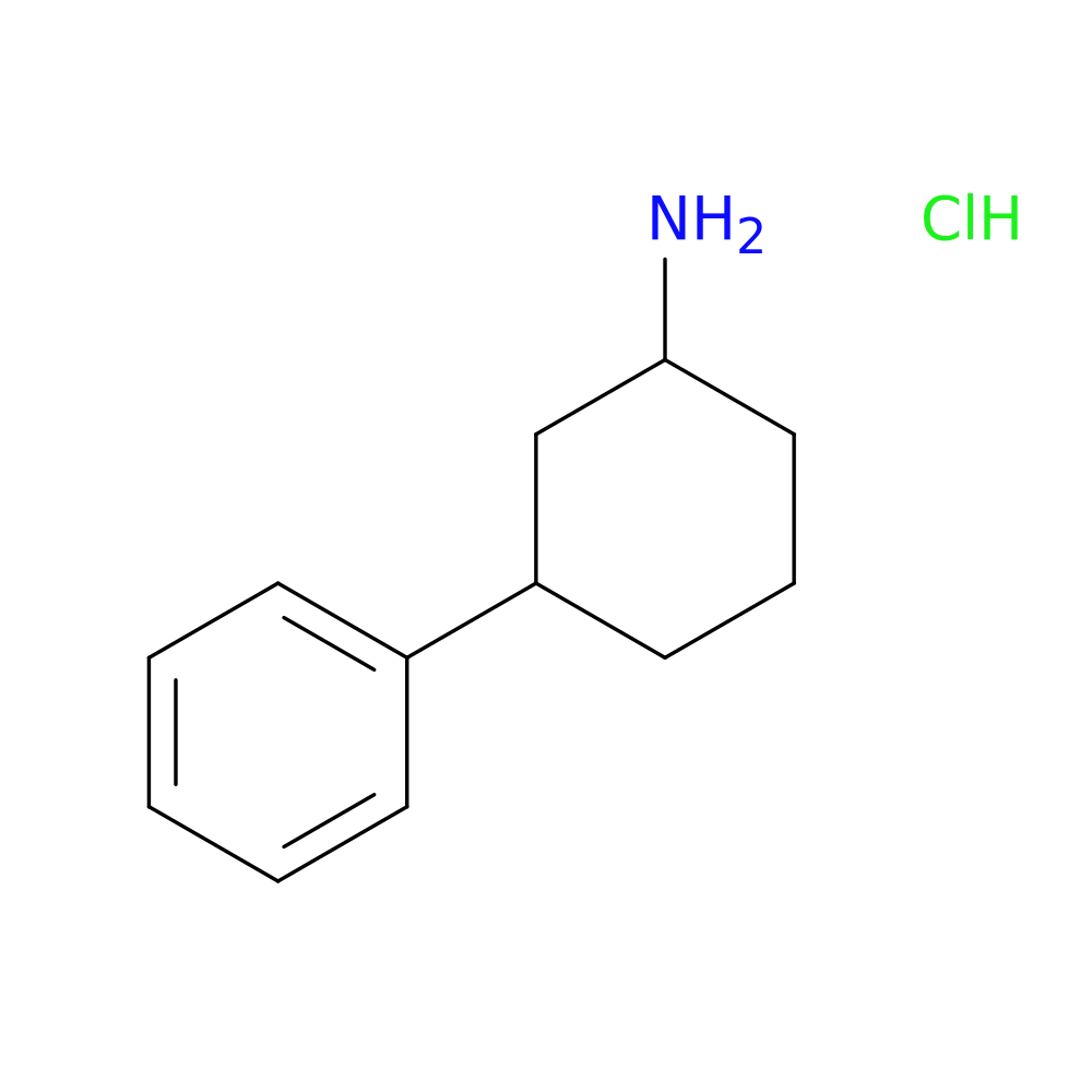 3-phenylcyclohexan-1-amine hydrochloride