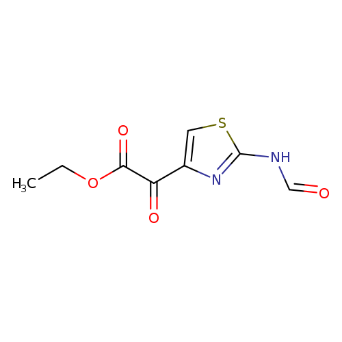 Ethyl 2-(2-formylamino-1,3-thiazol-4-yl)-2-oxoacetate