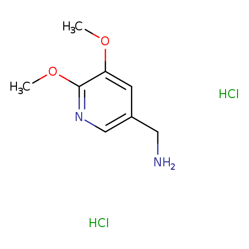 (5,6-dimethoxypyridin-3-yl)methanamine dihydrochloride
