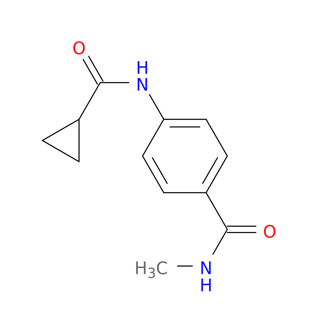 4-[(cyclopropylcarbonyl)amino]-N-methylbenzamide