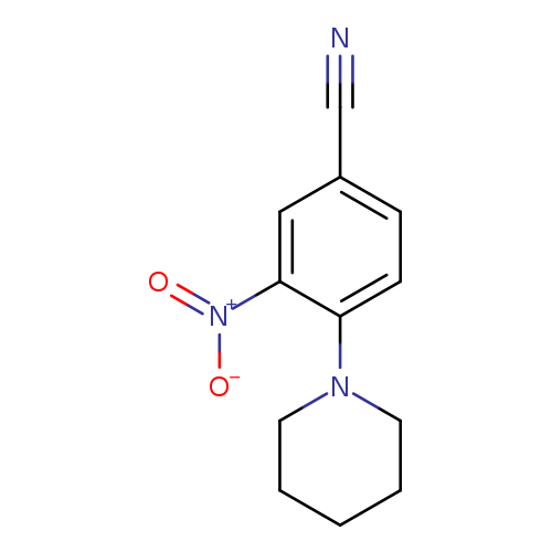 Benzonitrile, 3-nitro-4-(1-piperidinyl)-