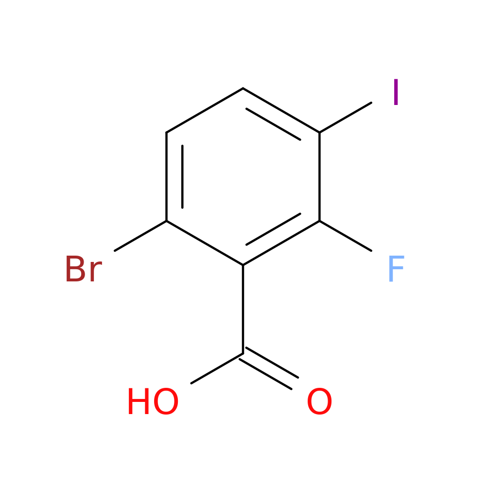6-Bromo-2-fluoro-3-iodobenzoic acid