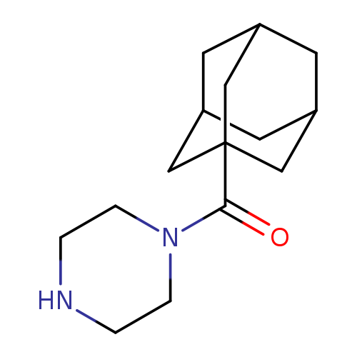 1-(1-Adamantylcarbonyl)piperazine