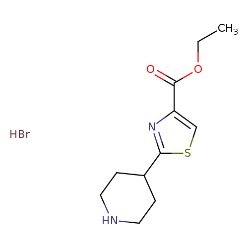 ethyl 2-(piperidin-4-yl)-1,3-thiazole-4-carboxylate hydrobromide