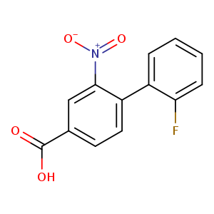 2'-Fluoro-2-nitro-[1,1'-biphenyl]-4-carboxylic acid